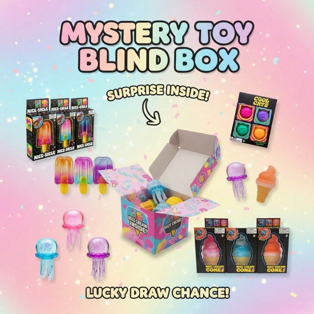 100+Pcs Sensory Squishy Blind  - Mystery Box Blind Bag review and price