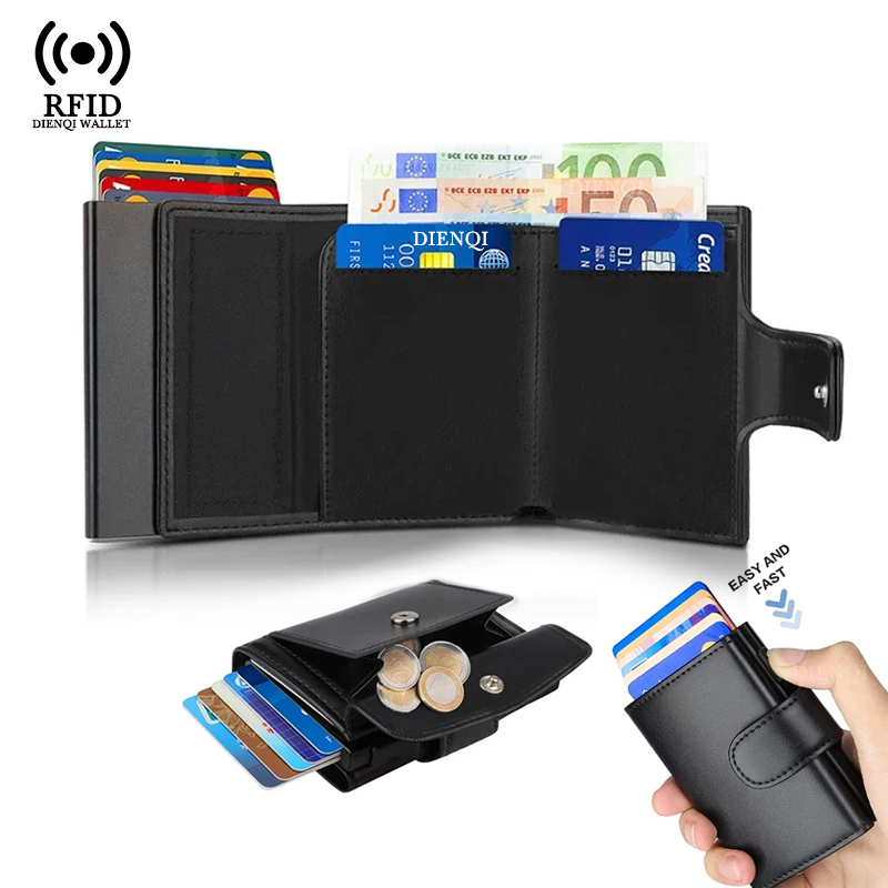 Metal Business Card Case Rfid  - Card Top Loader review and price