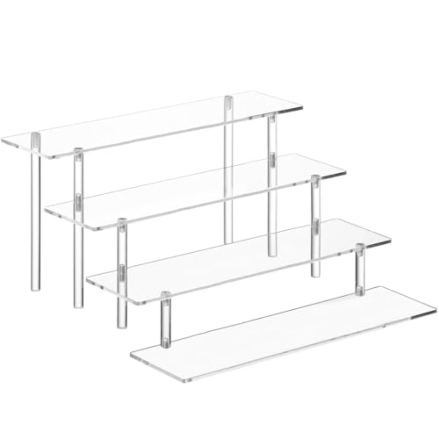 4 Tier Acrylic Perfume Organiz - Display Risers Set review and price