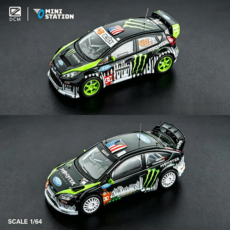 DCM 1/64 Ford Fiesta ST & Focu - Die Cast Car 1 64 review and price