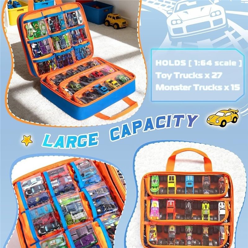 MACH- Truck Storage Case With  - Hot Wheels Car Monster Trucks review and price
